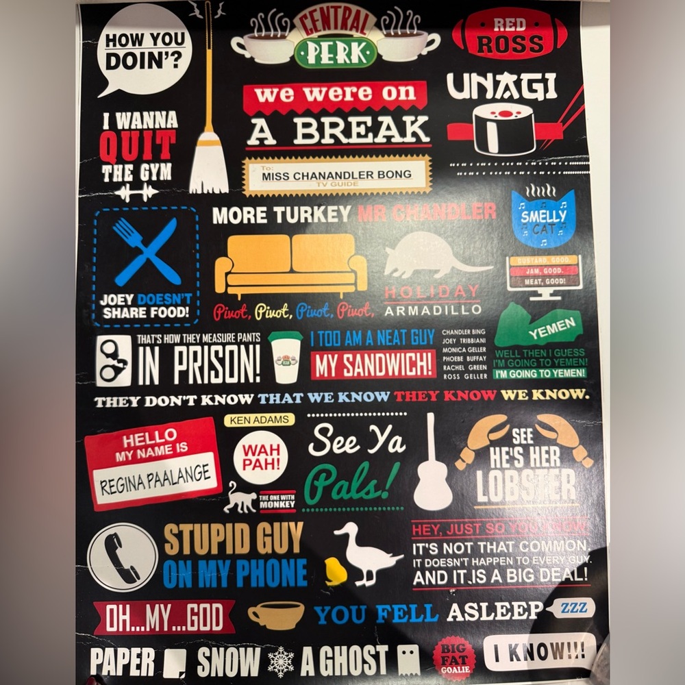 FRIENDS Poster (14x11”)